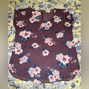 Women’s large floral top